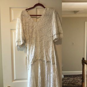 NWT Laurence Kazar NY Beaded Wedding gown